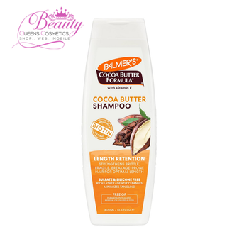 Palmer’s Cocoa Butter Shampoo Length Retention 400ml |Sulfate & Silicone Free