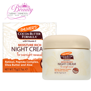 Palmer’s Cocoa Butter Moisture Rich Night Cream 75g | Retinol Renewal