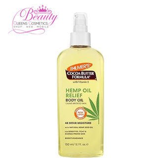 Palmer’s Hemp Oil Calming Relief Body Oil 150ml | Hydrate & Soothe Dry Skin