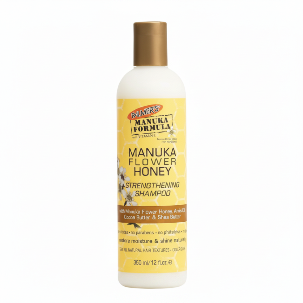 Palmers manuka flower honey strengthening shampoo nourishes protects and reduces breakage