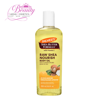 Palmer's Raw Shea Nourish Body Oil 250ml |With A Vitamin Infused Blend Of Oils