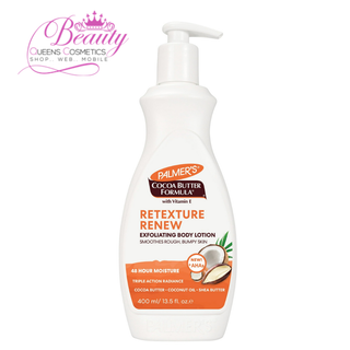 Palmer’s Retexture Renew Exfoliating Body Lotion 400ml | Smooth & Radiant Skin