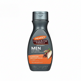 palmers cocoa butter men 3 in 1 lotion 250ml for body hand after shave rough dry skin care