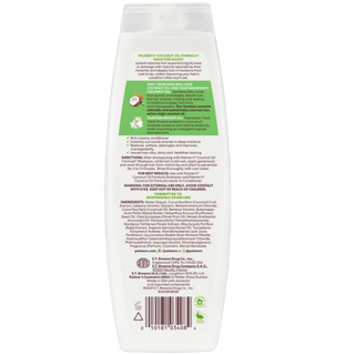 Palmers coconut oil conditioner moisture boost 400ml restores dry damaged hair deep hydration smooth soft shiny hair