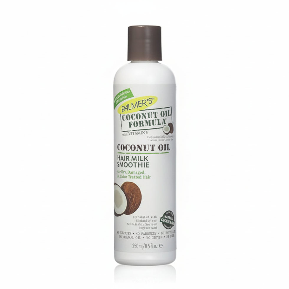 Palmers coconut oil hair milk smoothie 250ml hydrating frizz control smoothing hair care