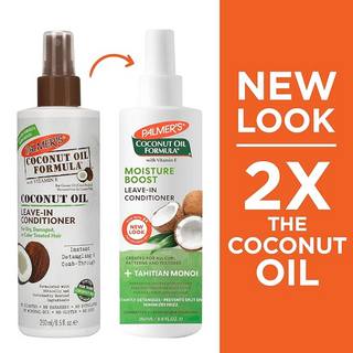 Palmers coconut oil leave in conditioner for dry damaged and colour treated hair repair