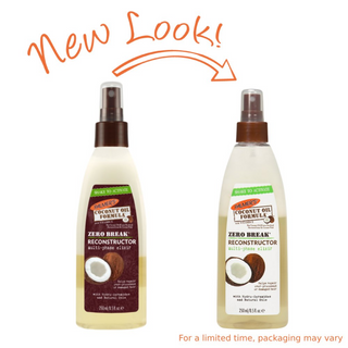Palmers coconut oil zero break reconstructor hair strengthening repair treatment 250ml