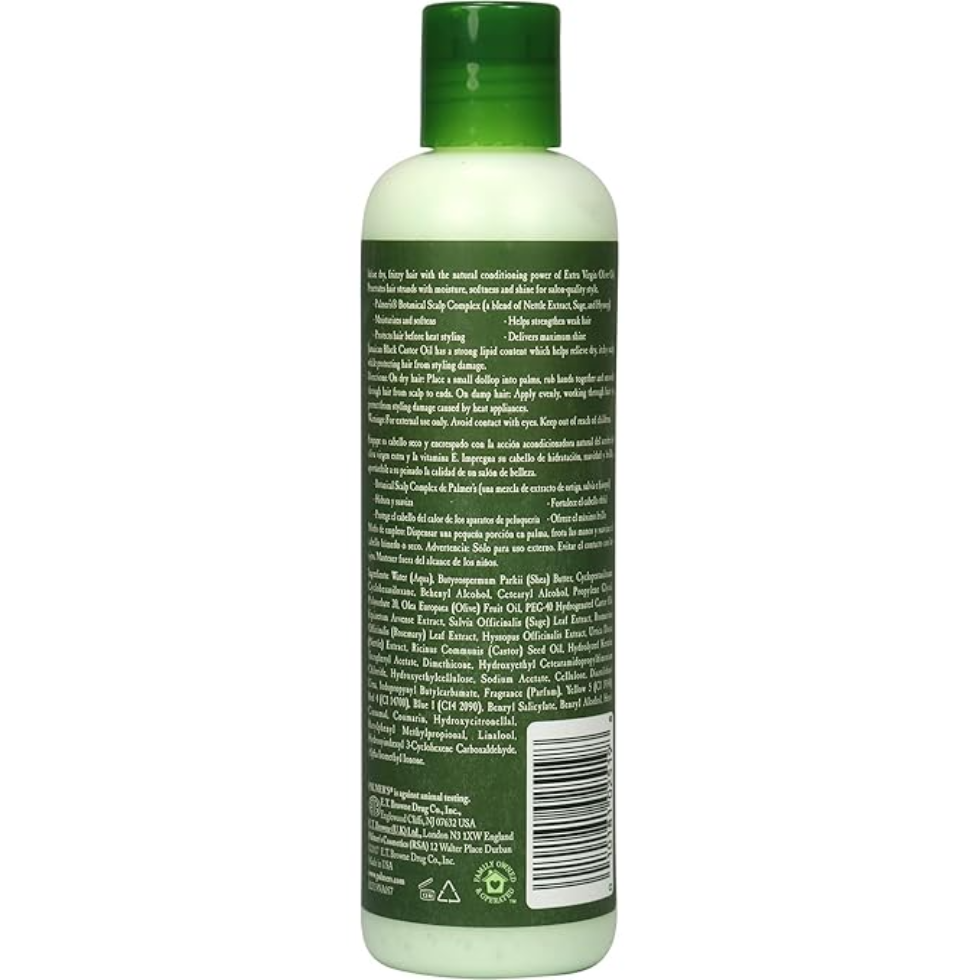 Palmers olive oil moisturizing hair milk 250ml hydrates smooths dry hair reduces frizz soft shiny hair care