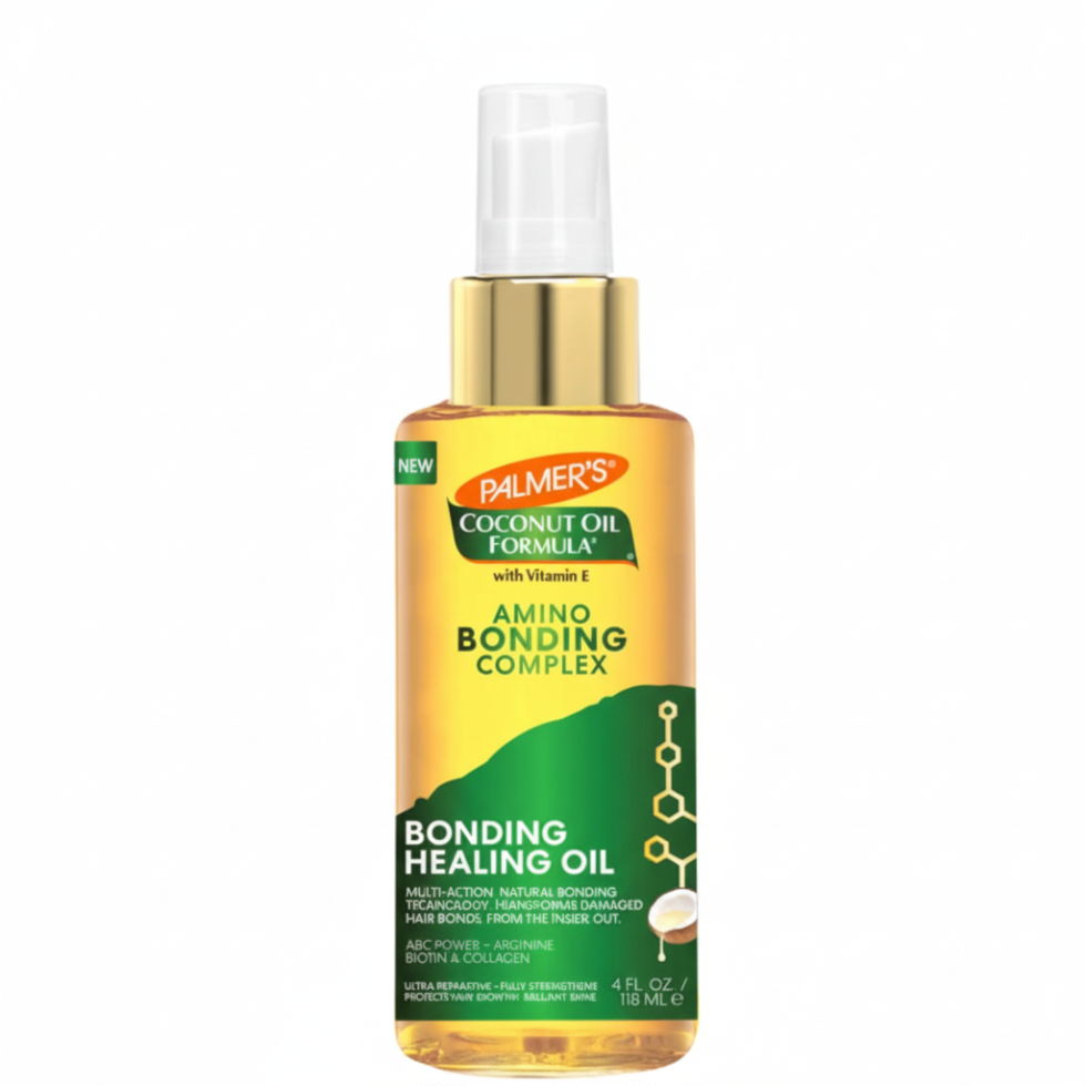 palmers amino bonding healing oil 118ml hair repair protect shine smooth frizz control