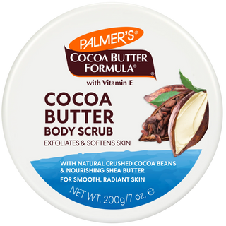 palmers cocoa butter body scrub 200g exfoliate soften smooth radiant hydrated skin care
