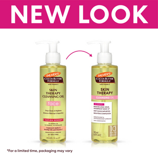 palmers cocoa butter formula skin therapy cleansing oil face 190ml brightening makeup remover deep cleansing soft hydrated skin
