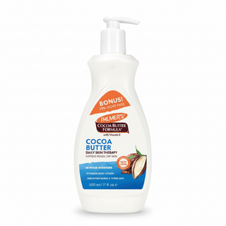 palmers cocoa butter daily skin therapy lotion 500ml for softening rough dry skin