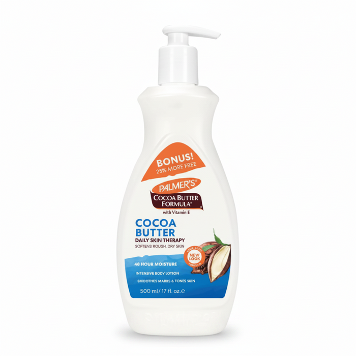 LA FORMULE AU BEURRE DE CACAO PALMER'S ADOUCIT ET LISSE 500ML/17OZ
