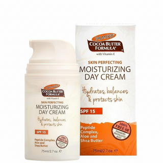 palmers cocoa butter skin perfecting day cream spf15 75ml daily moisturiser sun protection