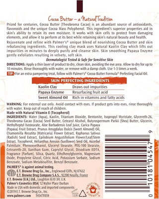 palmers cocoa butter enzyme mask 120g purify smooth skin glowing complexion face care