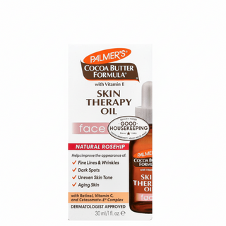 palmers cocoa butter face skin therapy oil 30ml vitamin e rosehip oil for glowing smooth skin