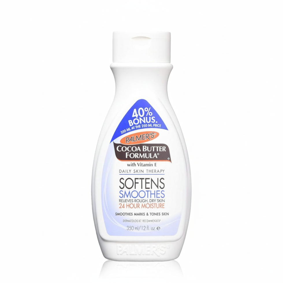 palmers cocoa butter formula 350ml for softening skin scar treatment and smooth hydration