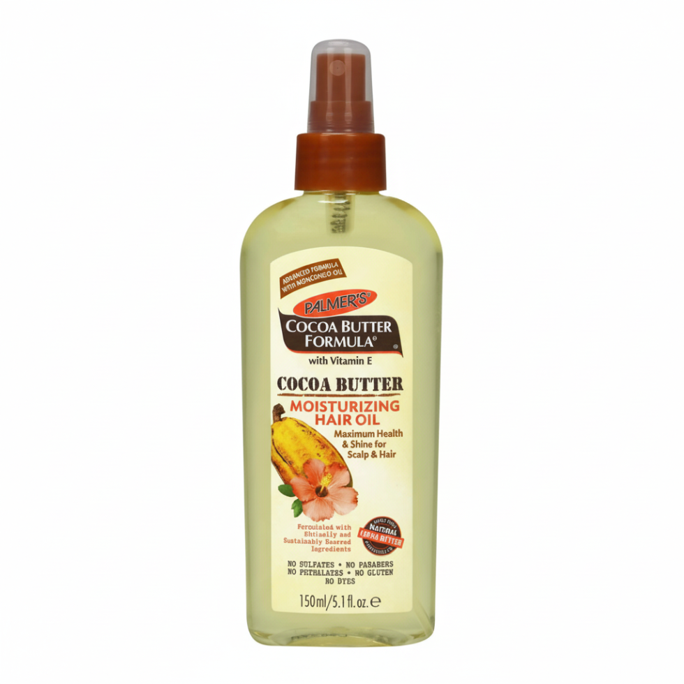 palmers cocoa butter moisturizing hair oil 150ml hydrate strengthen shine soft smooth healthy hair