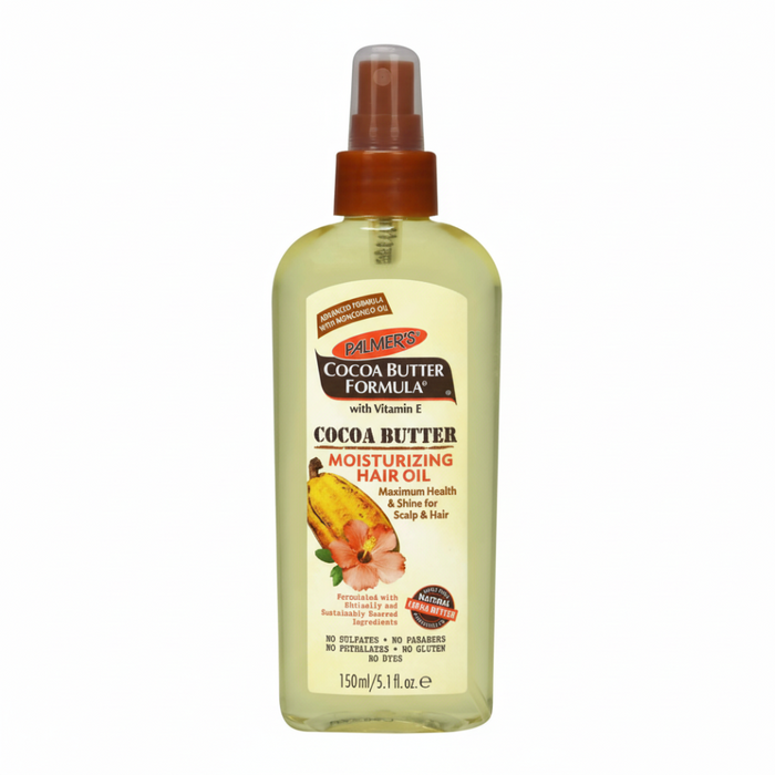 Palmers Cocoa Butter Hair Oil 150ml | Hydrate Strengthen & Shine Hair