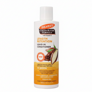 palmers cocoa butter leave in conditioner 250ml detangle strengthen hair length retention hydration smooth soft hair