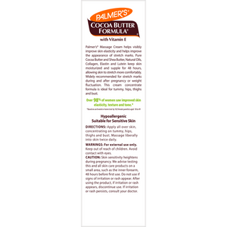 palmers cocoa butter massage cream 125g stretch mark care skin repair elasticity and smooth skin treatment