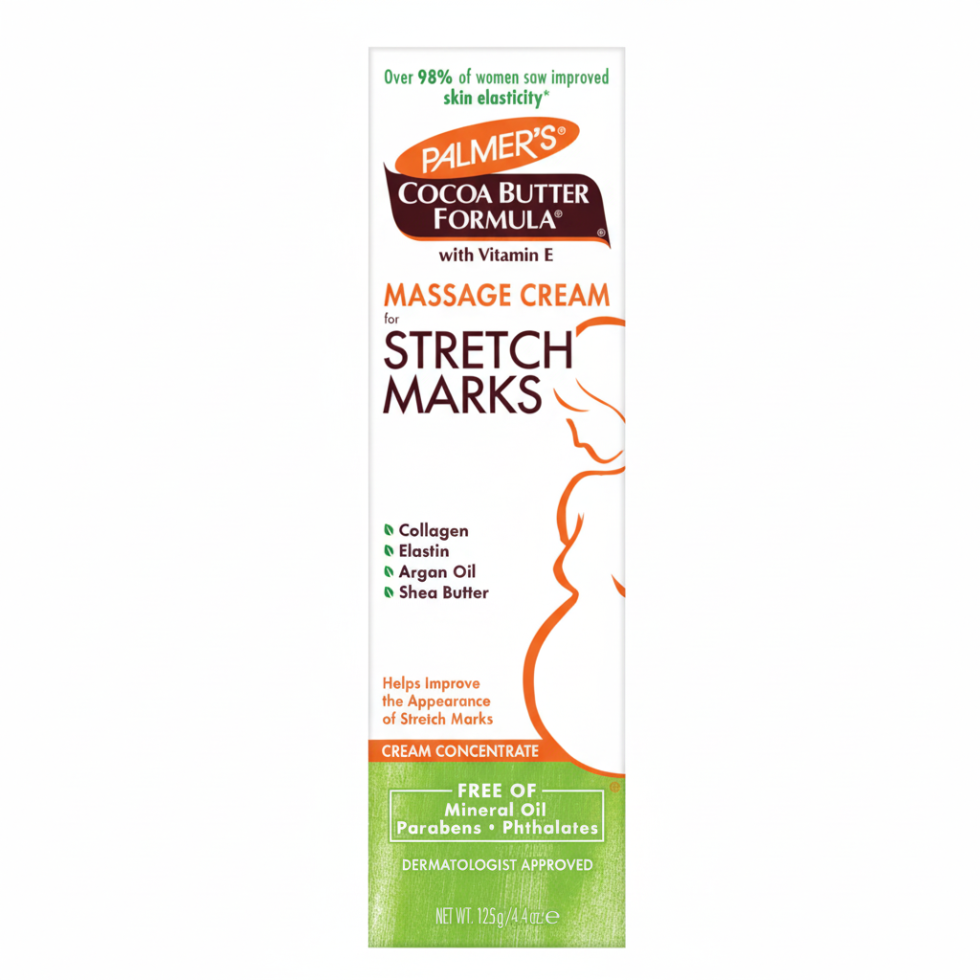 palmers cocoa butter massage cream 125g stretch mark care skin repair elasticity and smooth skin treatment