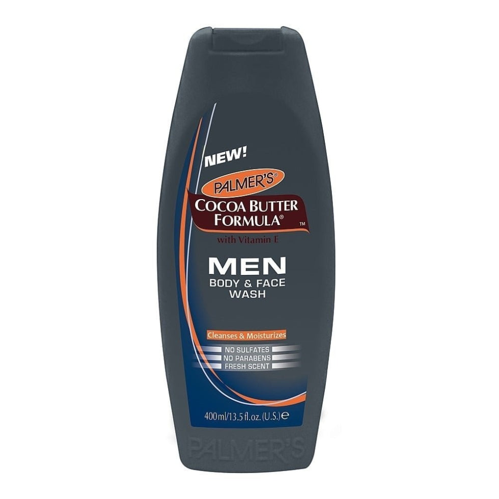palmers cocoa butter men body and face wash 400ml deep cleansing hydrating skin care