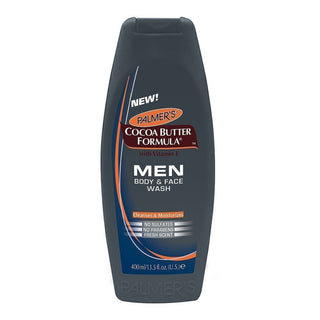 palmers cocoa butter men body and face wash 400ml deep cleansing hydrating skin care