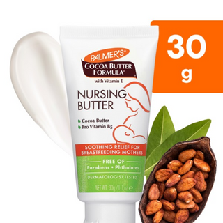 palmers cocoa butter nursing butter 30g soothing moisturizing breastfeeding skin care balm