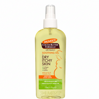palmers cocoa butter soothing oil 150ml dry itchy skin relief hydrating smooth soft skin care
