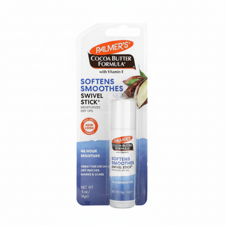 palmers cocoa butter swivel stick 14g moisturizing dry lips skin balm soft smooth hydration