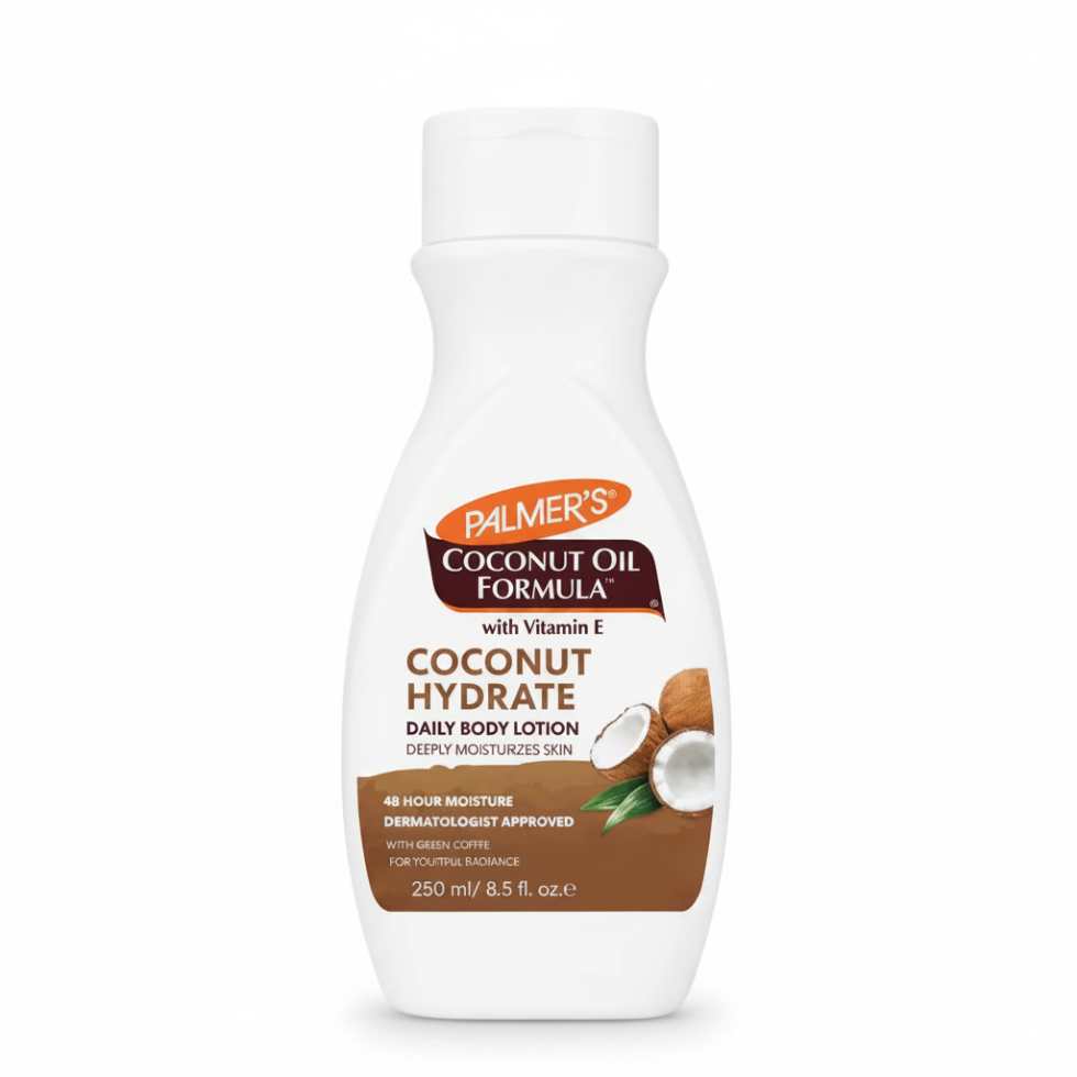 palmers coconut hydrate body lotion 250ml deep moisturizing daily skin care soft smooth hydrated skin