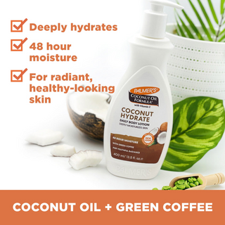 palmers coconut hydrate body lotion deep moisturizing daily skin care soft smooth hydrated skin