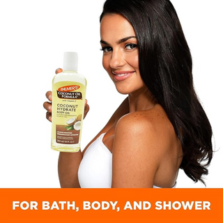 palmers coconut hydrate body oil 250ml deep hydration radiance boost smooth glowing skin