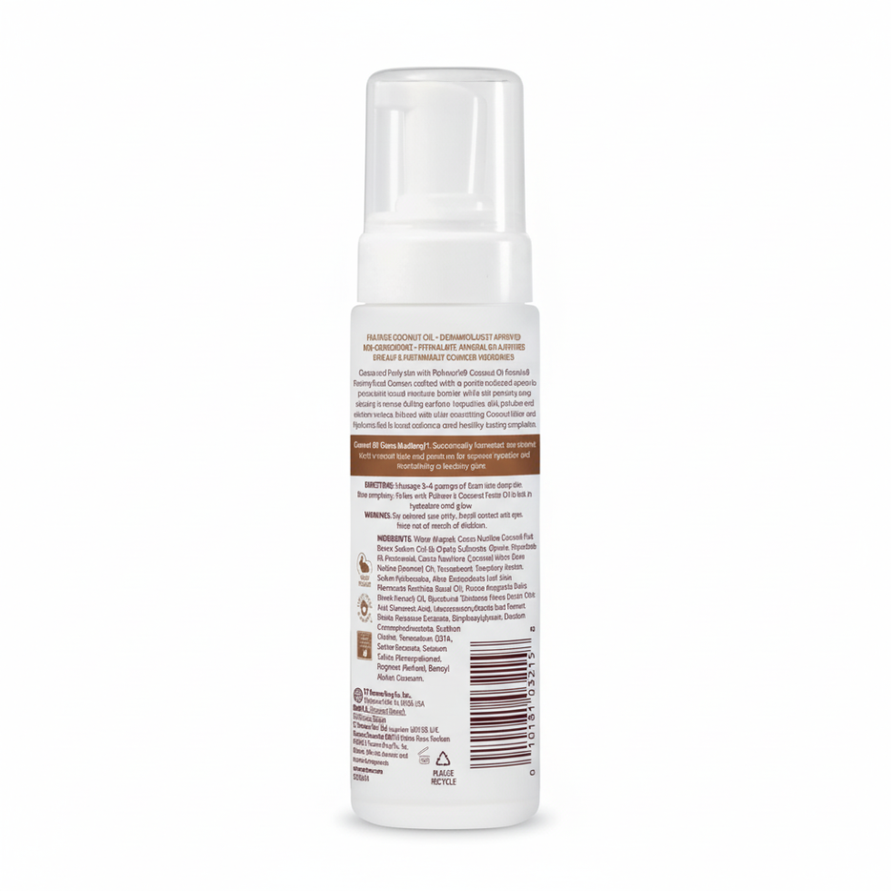 palmers coconut hydrate foaming facial cleanser 150ml deep hydration gentle face wash soft smooth skin