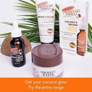 palmers coconut monoi facial oil 30ml luminous hydration radiant glow smooth healthy skin oil
