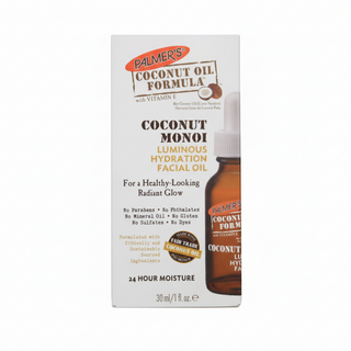 palmers coconut monoi facial oil 30ml luminous hydration radiant glow smooth healthy skin oil