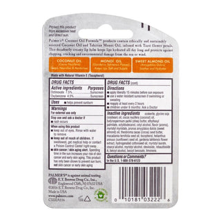 palmers coconut oil lip balm for deep moisture soft smooth hydrated lips
