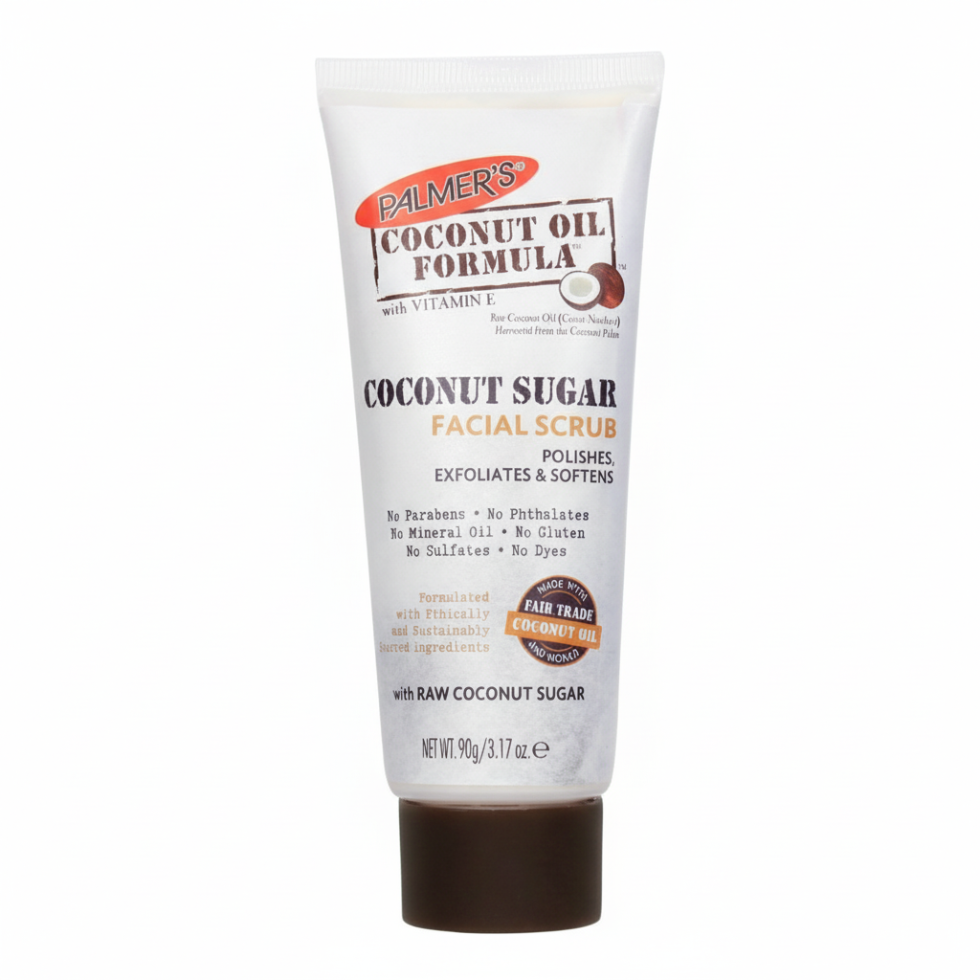 palmers coconut oil formula coconut sugar body scrub 200g exfoliate hydrate smooth glowing soft skin care natural coconut oil scrub
