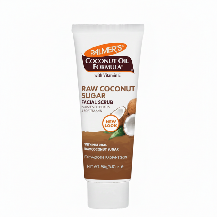 palmers coconut sugar facial scrub 90g gentle exfoliating polish smooth glowing skin coconut oil care