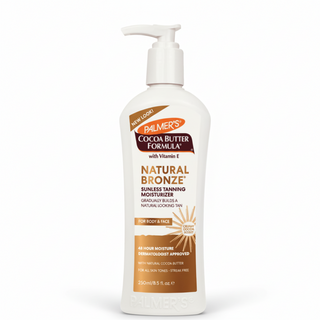 palmers natural bronze body and face lotion 250ml gradual self tanner natural glowing skin
