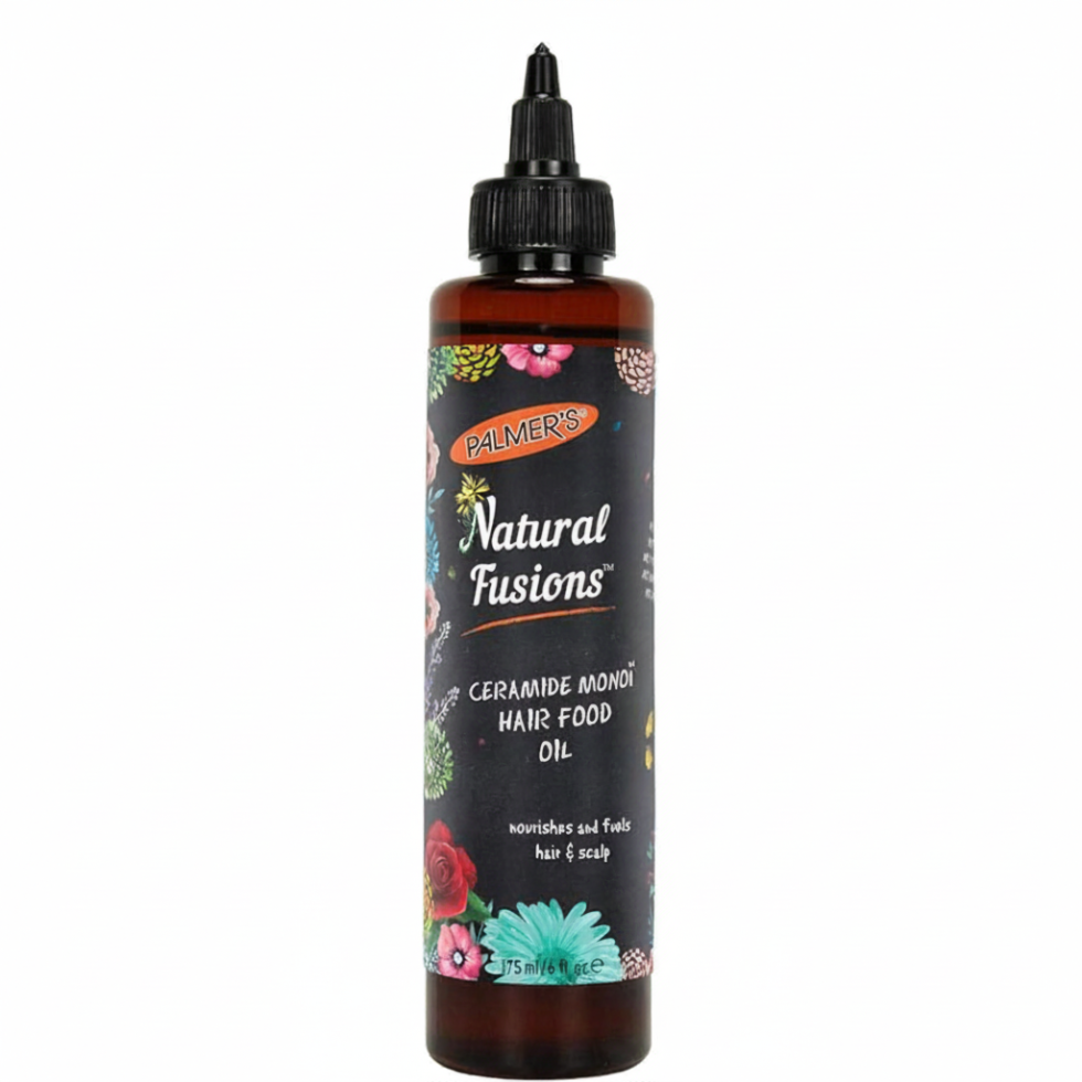 palmers natural fusions ceramide monoi hair food oil 175ml nourish protect shine smooth healthy hair