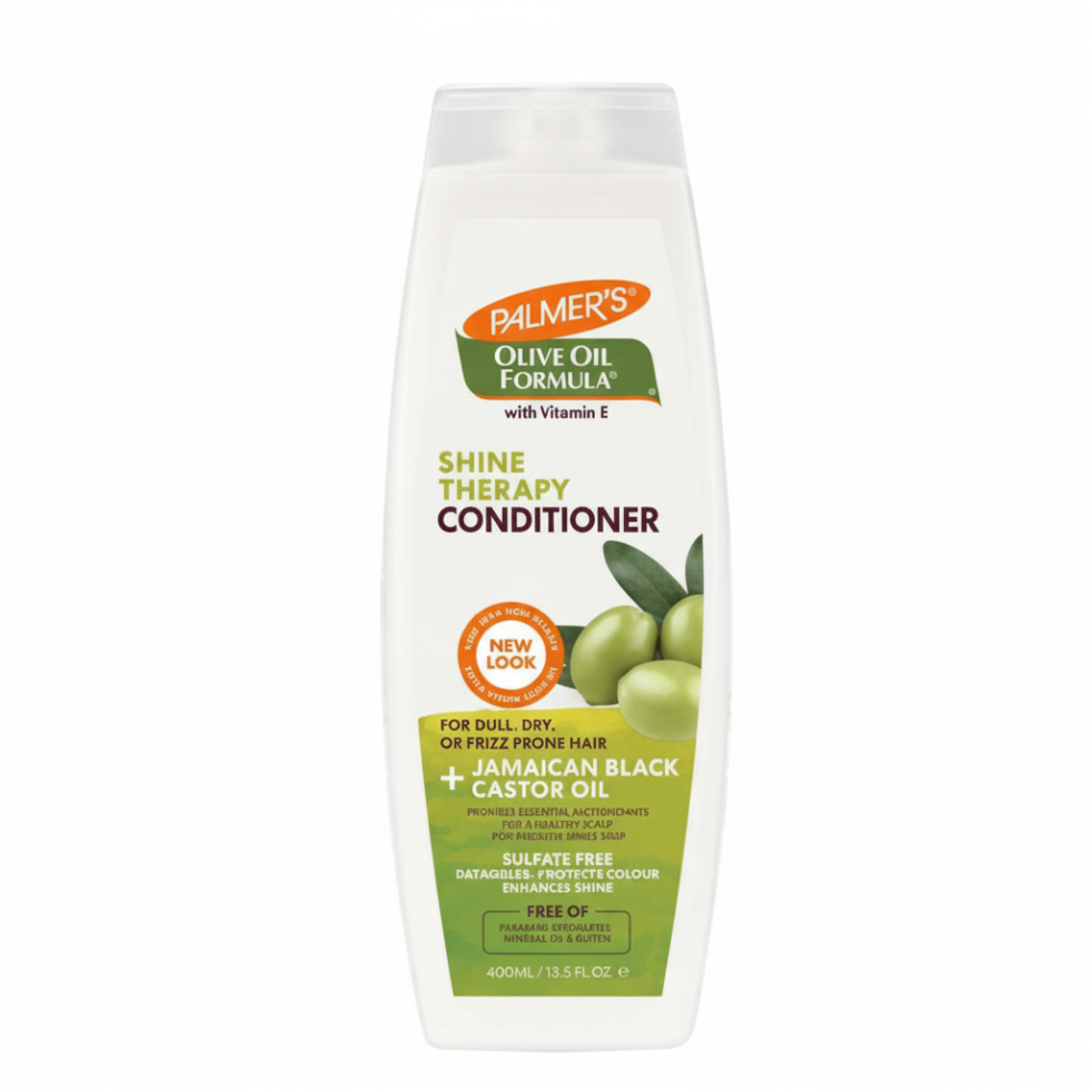palmers olive oil formula shine therapy conditioner 400ml smooth shiny frizz control hydrated soft hair conditioner