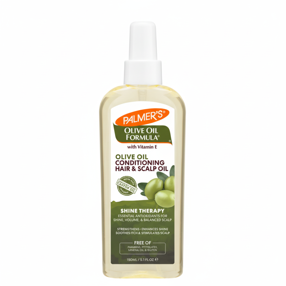 palmers olive oil conditioning hair and scalp oil shine therapy spray 150ml castor oil nourish scalp shine smooth hair care