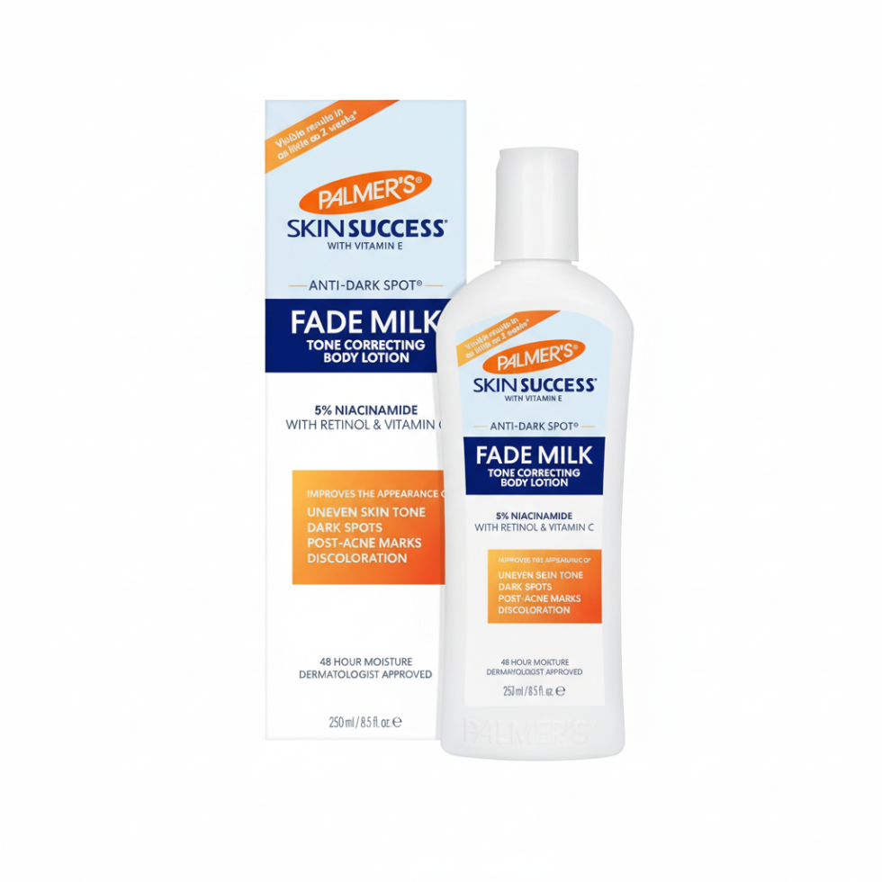 palmers skin success anti dark spot fade milk 250ml tone correcting body lotion smooth even radiant skin