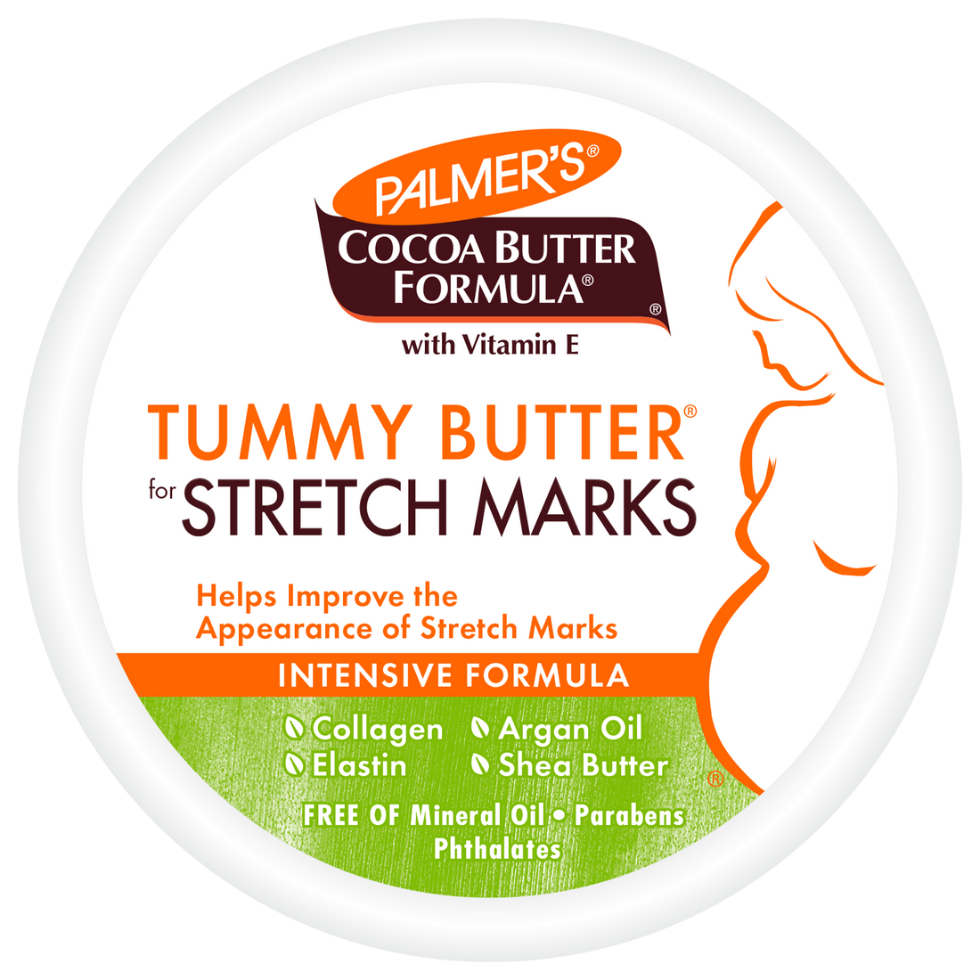 palmers tummy butter 125g stretch marks care improves skin elasticity smooth hydrated skin
