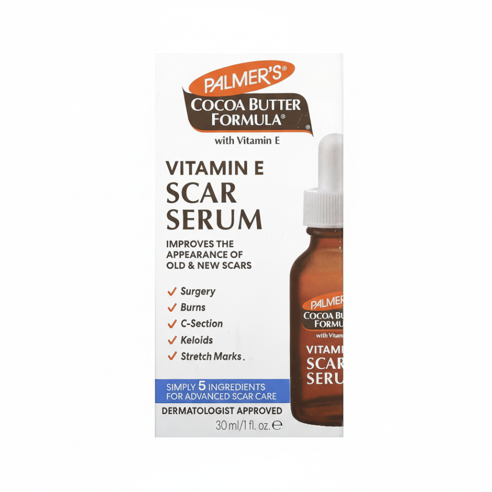 palmers vitamin e scar serum 30ml surgery burns stretch marks skin repair care serum