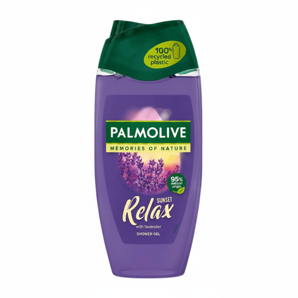 Palmolive relax sunset shower gel 250ml for calming aromatherapy cleansing and refreshing soft skin body care