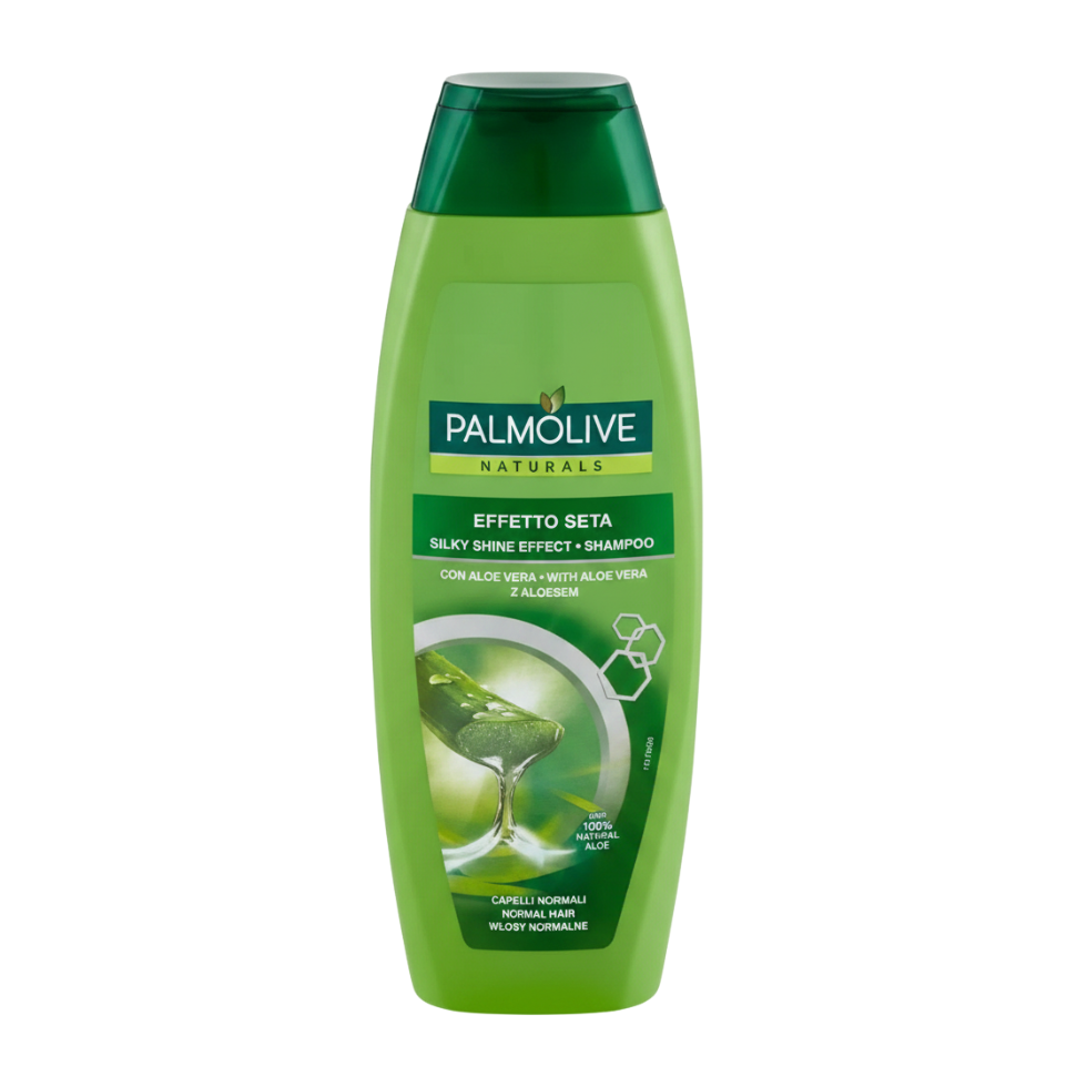 Palmolive silky shine aloe vera shampoo 350ml soft and shiny hair care for smooth healthy and naturally glowing hair