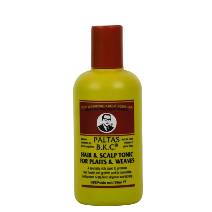 paltas bkc hair and scalp tonic 150ml nourish strengthen revitalize plaits and weaves scalp care leave in treatment